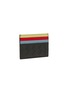 模特儿示范图 - 点击放大 - BOTTEGA VENETA - Intrecciato Rainbow Leather Credit Card Case