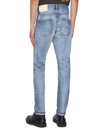 背面 - 点击放大 - WASHI - Colour Stitch Detail Jeans