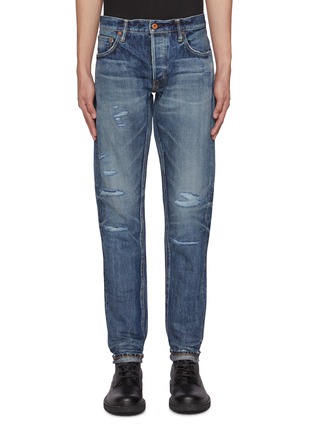 首图 - 点击放大 - WASHI - Hishi Jyugoya Cotton Washi Paper Jeans