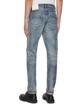 背面 - 点击放大 - WASHI - Hishi Utsusemi Cotton Washi Paper Jeans
