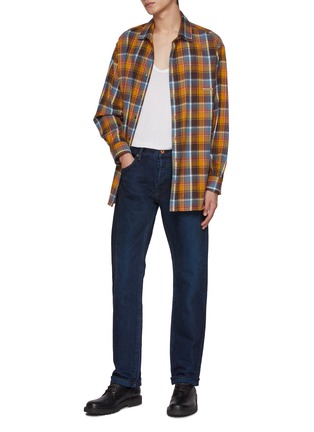 模特儿示范图 - 点击放大 - WASHI - Kozo Jougen Washi Paper Jeans