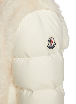  - MONCLER - 腰带饰羽绒夹克