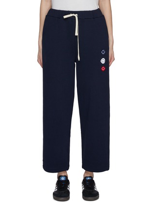 首图 - 点击放大 - JOSHUA’S - Smiley Face Pixel Cotton Pants