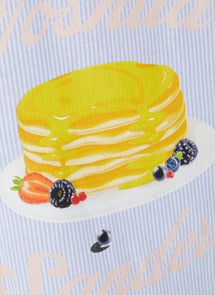  - JOSHUA’S - Breakfast Print Striped Shirt