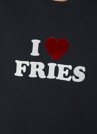  - JOSHUA SANDERS - Washed Fries Cotton T-Shirt