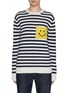 首图 - 点击放大 - JOSHUA’S - Smiley Face Pocket Cotton Wool Knit Sweater