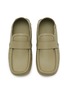 细节 - 点击放大 - BOTTEGA VENETA - Grainy Leather Driver Loafers