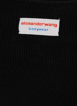  - ALEXANDERWANG - 罗纹针织吊带背心