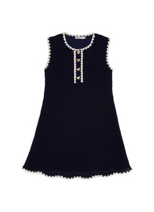 首图 - 点击放大 - SELF-PORTRAIT - Kids Crochet Mini Dress