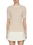 首图 - 点击放大 - CLOVE - Slim Round Neck Knit T-Shirt