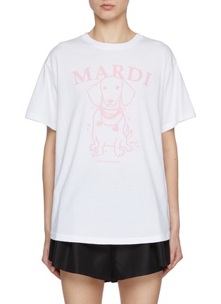 首图 - 点击放大 - MARDI MERCREDI - Swing The Tail Cotton T-Shirt