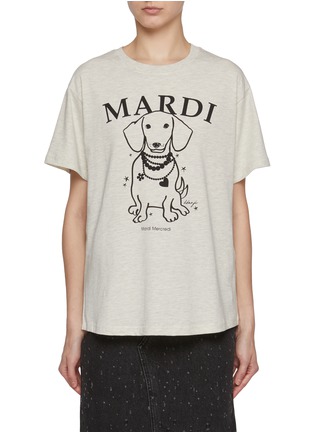 首图 - 点击放大 - MARDI MERCREDI - Swing The Tail Cotton T-shirt