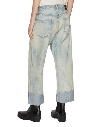 背面 - 点击放大 - R13 - Cuffed X-Boyfriend Cotton Boyfriend Jeans