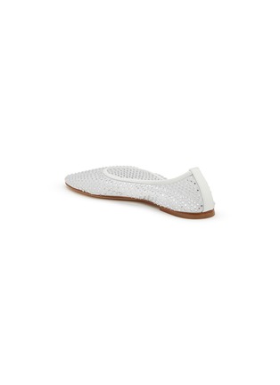  - DEAR FRANCES - Balla Small Crystal Embellished Mesh Ballerina Flats