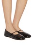 模特儿示范图 - 点击放大 - DEAR FRANCES - Winter Balla Patent Leather Mary Jane Flats