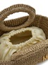 细节 - 点击放大 - MIZELE - Extra Small Muze Crocheted Lurex Tote Bag