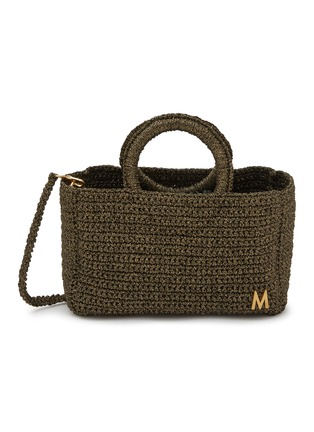 首图 - 点击放大 - MIZELE - Small Muze Crocheted Lurex Tote Bag