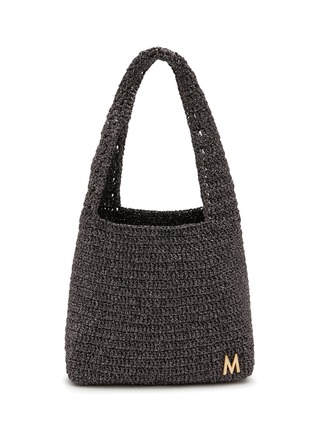 MIZELE | Small Timeless Crocheted Lurex Tote Bag