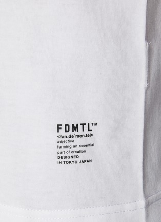  - FDMTL - Embroidery Cotton T-Shirt