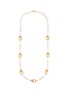 首图 - 点击放大 - LANE CRAWFORD VINTAGE ACCESSORIES - Trifari Faux Pearl Gold Toned Beaded Necklace