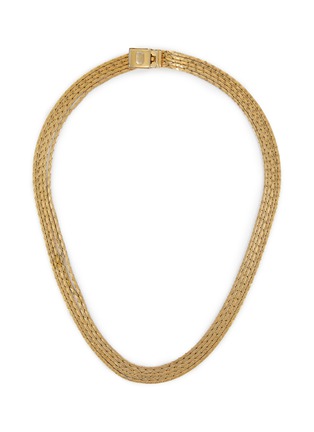 首图 - 点击放大 - LANE CRAWFORD VINTAGE ACCESSORIES - Dior 5 Strand Gold Toned Necklace
