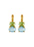 首图 - 点击放大 - LANE CRAWFORD VINTAGE ACCESSORIES - Joan Rivers Gold Toned Double Diamante Earrings