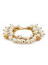 首图 - 点击放大 - LANE CRAWFORD VINTAGE ACCESSORIES - Joan Rivers Gold Toned Dangling Faux Pearls Bracelet