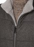  - FABIO GAVAZZI - Zip Up Reversible Cashmere Jersey Plucked Mink Vest