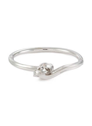 EDDIE BORGO | Knotted Silver Toned Bracelet