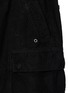  - RICK OWENS DRKSHDW - Cargobela Exposed Zip Corduroy Shorts