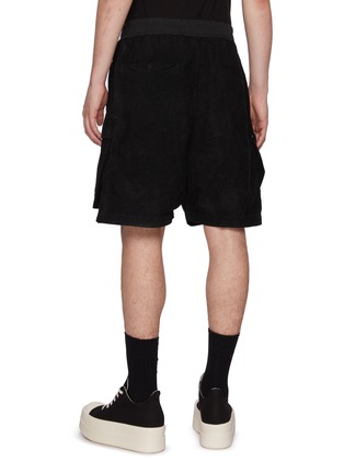 背面 - 点击放大 - RICK OWENS DRKSHDW - Cargobela Exposed Zip Corduroy Shorts