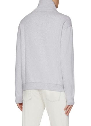 背面 - 点击放大 - MAISON LABICHE - Placide Mini Manufacture Half Zip Cotton Sweater