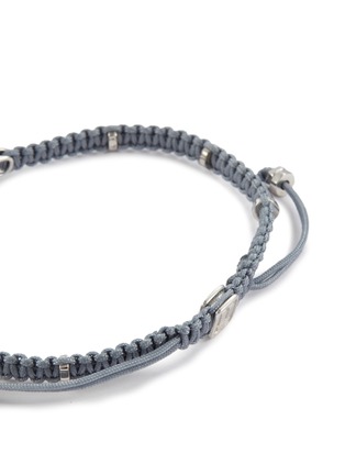 细节 - 点击放大 - TATEOSSIAN - Diamond Baton Macramé Bracelet