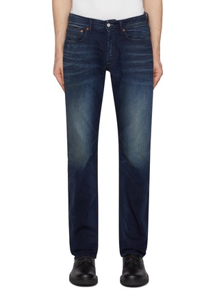 首图 - 点击放大 - DENHAM - Ridge Authentic Cotton Blend Straight Leg Jeans