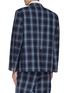 背面 - 点击放大 - THOM BROWNE - Large Chequered Blazer