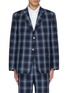 首图 - 点击放大 - THOM BROWNE - Large Chequered Blazer