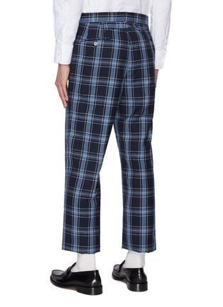 背面 - 点击放大 - THOM BROWNE - Large Checkered Pants