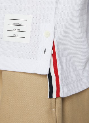  - THOM BROWNE - 三色条纹纽扣衬衫