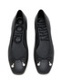 细节 - 点击放大 - JIMMY CHOO - Elme Leather Ballerina Flats