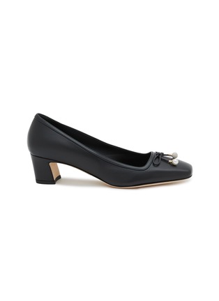 首图 - 点击放大 - JIMMY CHOO - Elme 45 Leather Ballerina Pumps