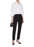 模特儿示范图 - 点击放大 - CAROLINA HERRERA - Slim Fit Tailored Pants