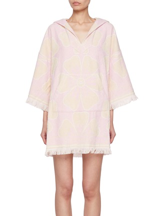 首图 - 点击放大 - ZIMMERMANN - Pop Hooded Towel Cotton Mini Dress