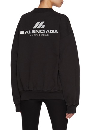 背面 - 点击放大 - BALENCIAGA - LOGO 卫衣