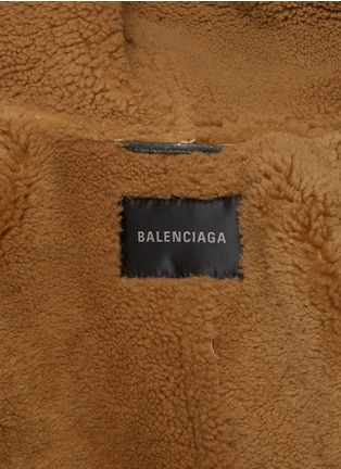  - BALENCIAGA - 皮毛一体连帽外套