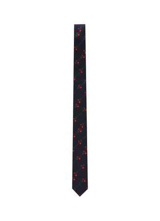 模特儿示范图 - 点击放大 - THOM BROWNE - Rose Silk Tie