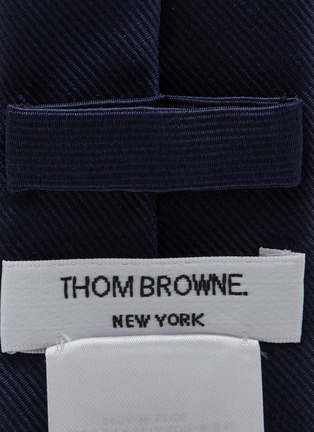 细节 - 点击放大 - THOM BROWNE - RWB Rose Silk Tie