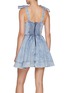 背面 - 点击放大 - ALICE + OLIVIA - Amina Corset Denim Mini Dress