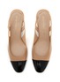 细节 - 点击放大 - STUART WEITZMAN - Sleek 50 Leather Slingback Pumps