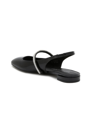  - STUART WEITZMAN - STEFANIE 露踝漆皮平底鞋