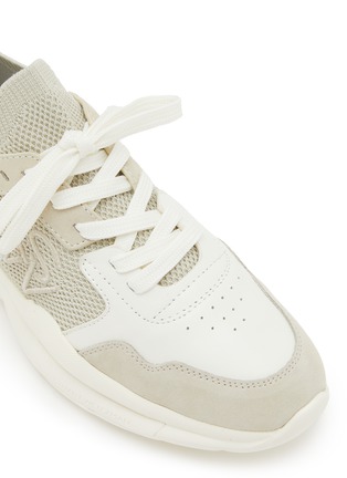 细节 - 点击放大 - STUART WEITZMAN - 5050 Mesh Leather Sneakers